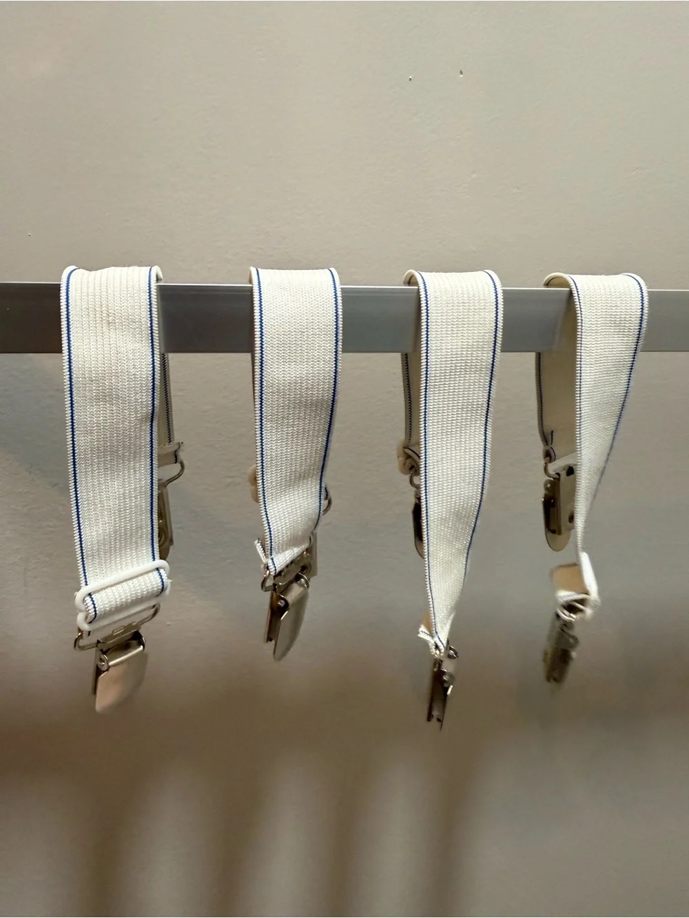 Set of 4 Adjustable bed sheet fasteners multi use arts crafts costumes cosplays